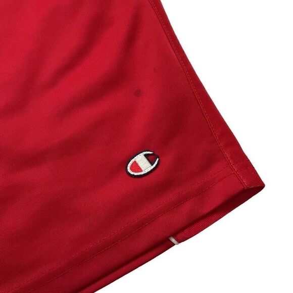 Champion‎ Men's Shorts Athletic Pockets Striped Gym Basketball Drawstring - Picture 3 of 10